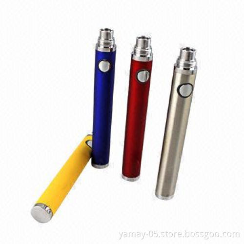 Electronic cigarette EVOD twist battery with different capacity, 14mm diameter, 510/ego thread